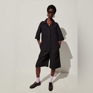 Rachel Comey Black Birk Jumpsuit‎ Size 8 Like New Workwear Inspired